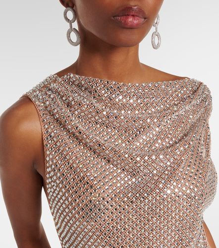 Abito lungo con strass - Self-Portrait - Modalova