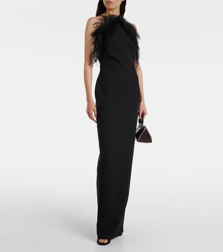 The Attico Robe mit Federn - The Attico - Modalova