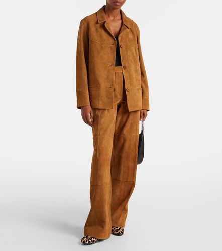 Tory Burch Suede wide-leg pants - Tory Burch - Modalova