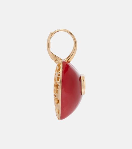 Cour Royal VLogo enamel earrings - Valentino Garavani - Modalova