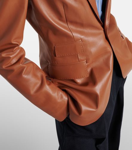Parker leather blazer - Ralph Lauren Collection - Modalova