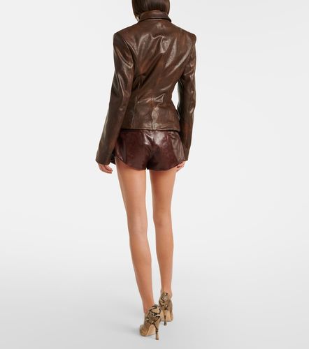 Magda Butrym Belted leather shorts - Magda Butrym - Modalova