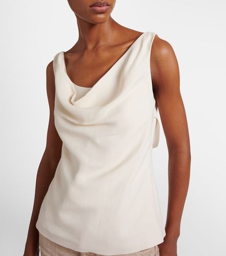 Brunello Cucinelli Top drapeado - Brunello Cucinelli - Modalova