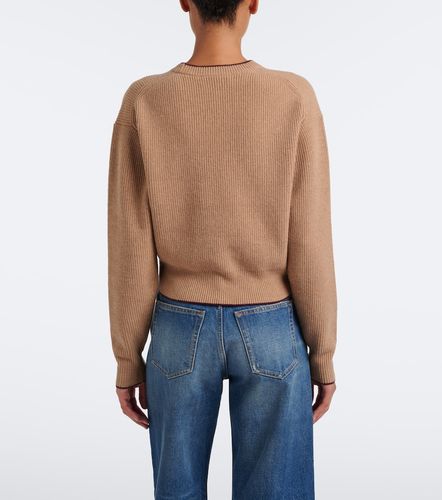 Chloé Pullover in lana e cashmere con logo - Chloe - Modalova