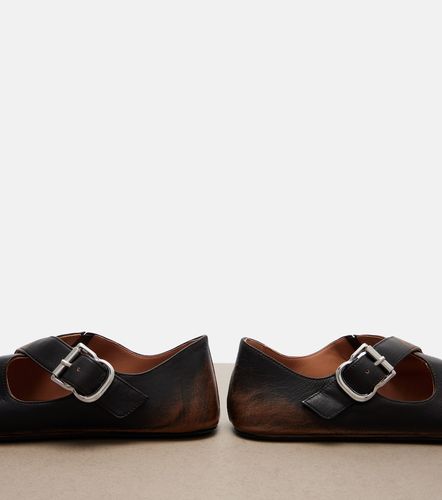 Alaia Leather ballet flats - Alaia - Modalova
