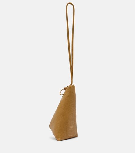 Solida Mini leather pouch with strap - Calvin Klein Collection - Modalova
