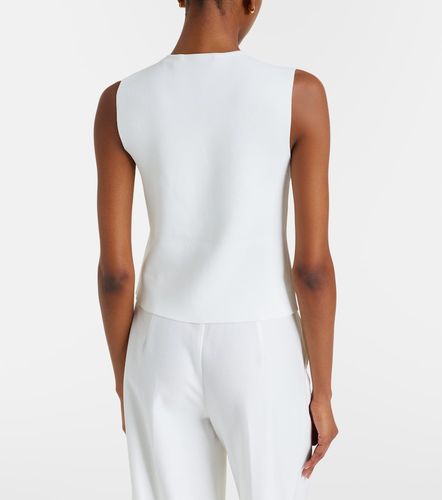 Max Mara Chaleco de punto de crepé - Max Mara - Modalova