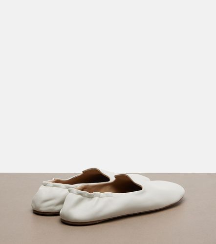 The Row Casa leather slippers - The Row - Modalova