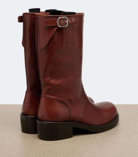 Dries Van Noten Botas biker de piel - Dries Van Noten - Modalova