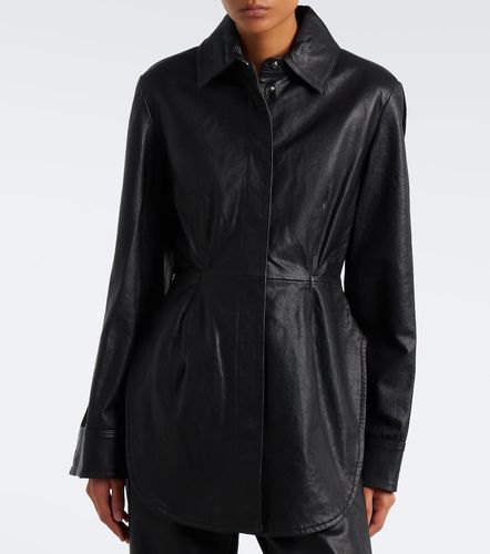 Sportmax Camicia in pelle e suede - Sportmax - Modalova