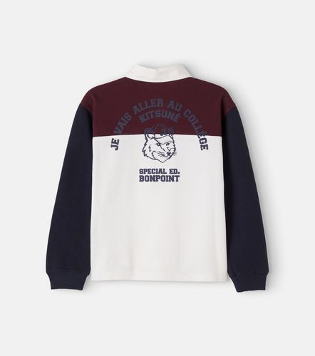 X Maison Kitsuné polo Mederic de piqué de algodón - Bonpoint - Modalova
