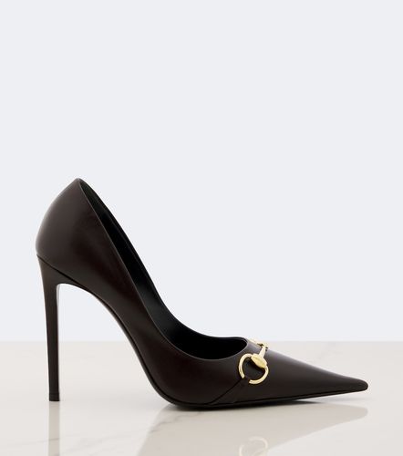 Gucci Donna Horsebit leather pumps - Gucci - Modalova