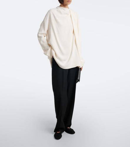 Toteme Draped cady blouse - Toteme - Modalova