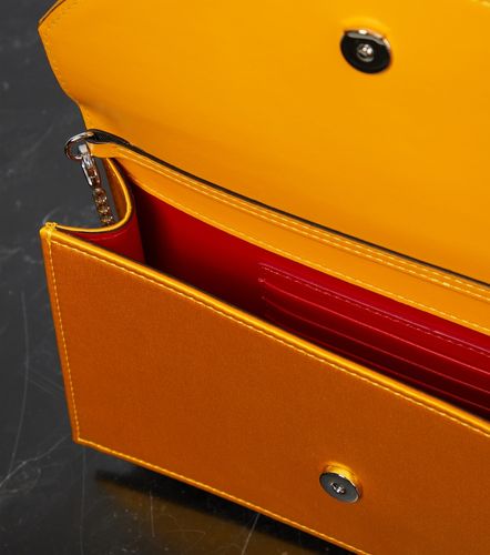 Clutch Loubi54 de satén - Christian Louboutin - Modalova