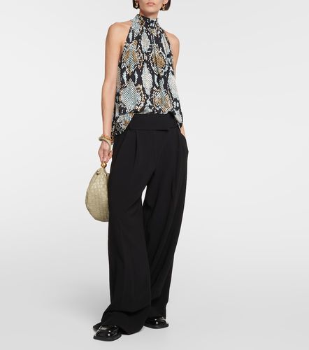 Printed high-neck top - Proenza Schouler - Modalova
