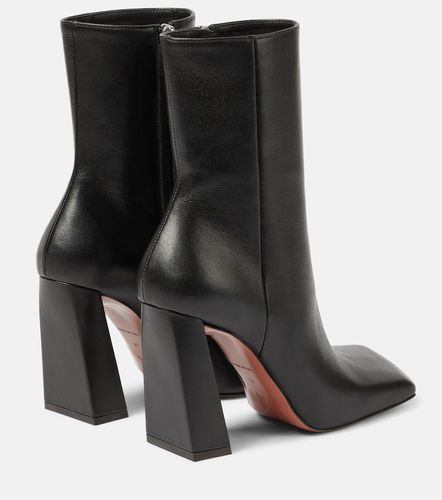 Botines Marine 95 de piel - Amina Muaddi - Modalova