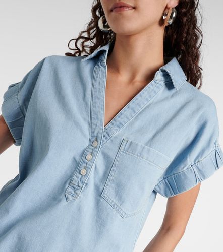 Top Almera de cambray de algodón - Veronica Beard - Modalova