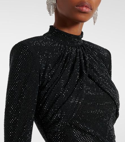 Self-Portrait Embellished mesh top - Self-Portrait - Modalova
