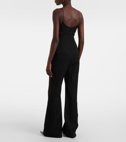 Mono Cami de satén con aberturas - Victoria Beckham - Modalova