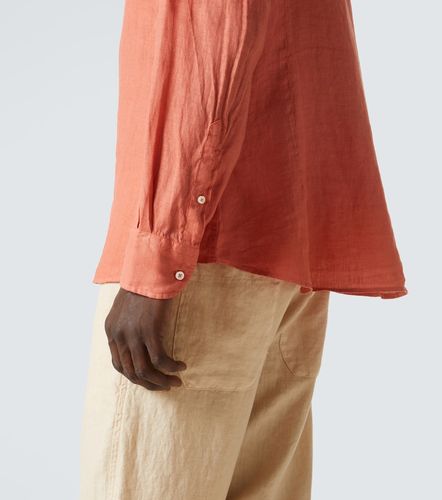 Fedeli Camicia Oxford in lino - Fedeli - Modalova