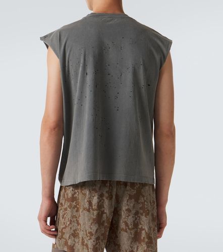 MothTech Muscle distressed cotton T-shirt - Satisfy - Modalova