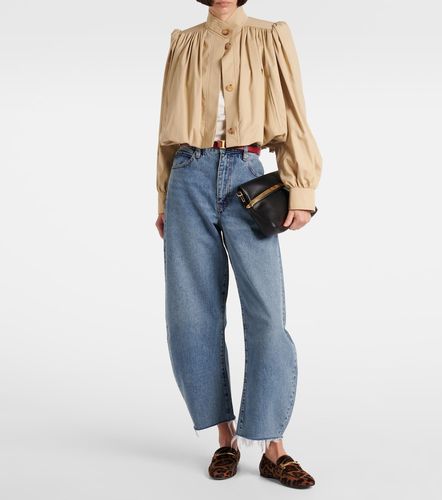 High-Rise Barrel Jeans Bubble Crop - Frame - Modalova