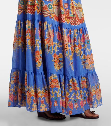 Etro Abito lungo in voile di cotone - Etro - Modalova