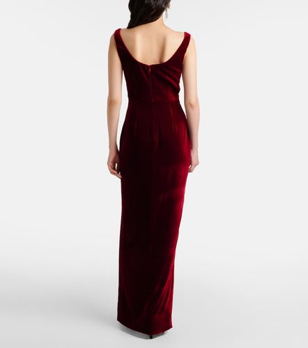Abito lungo in velluto - Roland Mouret - Modalova