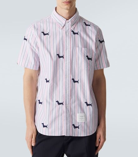 Camicia in cotone a righe - Thom Browne - Modalova