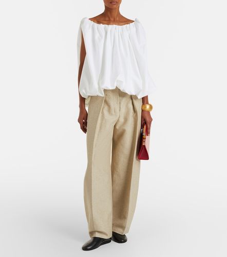 Pantaloni barrel Ovalo in cotone e lino - Jacquemus - Modalova