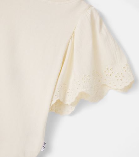 Molo Top Ritza de algodón bordado - Molo - Modalova