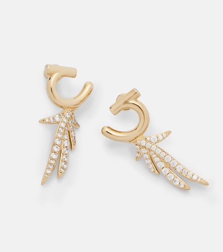Ferragamo Orecchini con cristalli - Ferragamo - Modalova