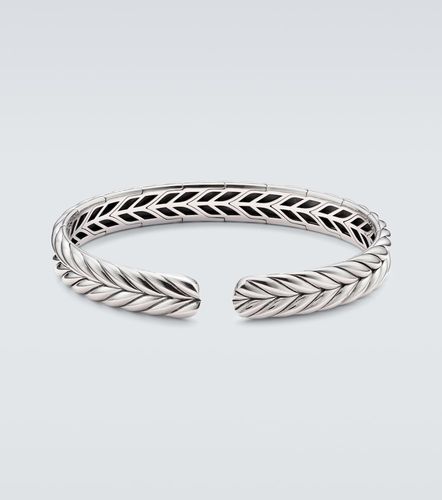 Pulsera Chevron de plata de ley - David Yurman - Modalova