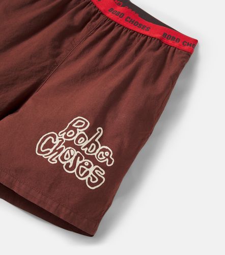 Shorts de algodón con logo - Bobo Choses - Modalova