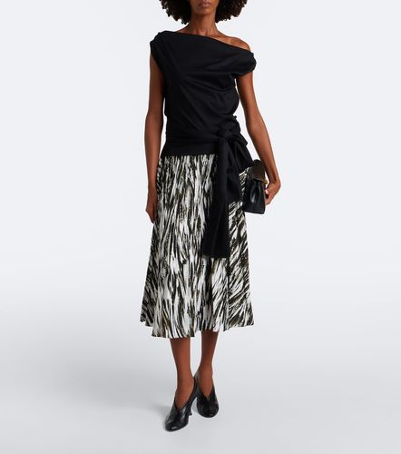 Falda midi White Label Runa de sarga - Proenza Schouler - Modalova