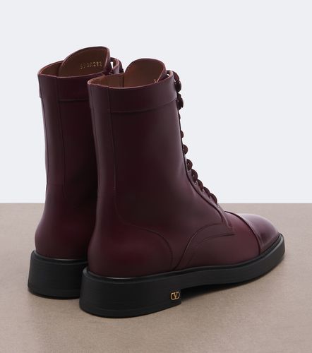 Anfibi VLogo in pelle - Valentino Garavani - Modalova
