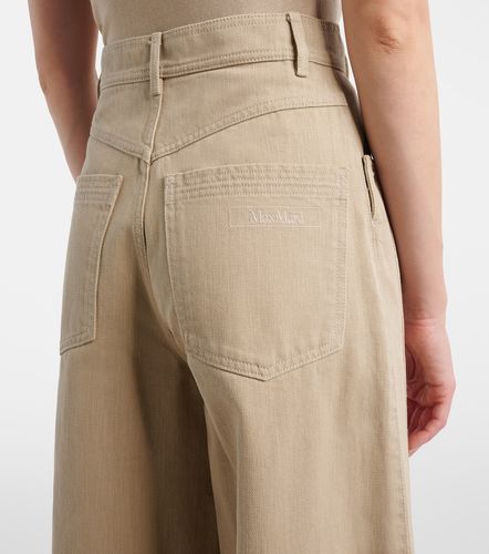 Jeans a gamba larga e vita alta - Max Mara - Modalova