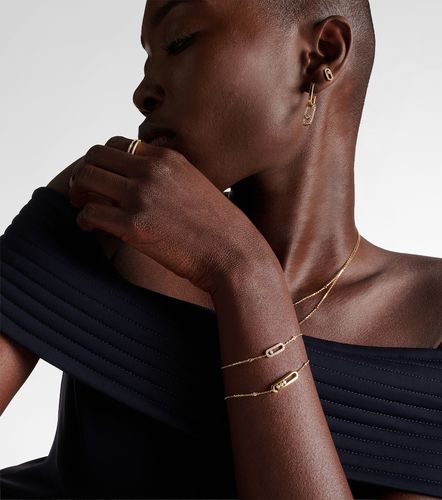 Pulsera Move Uno de oro de 18 ct con diamantes - Messika - Modalova