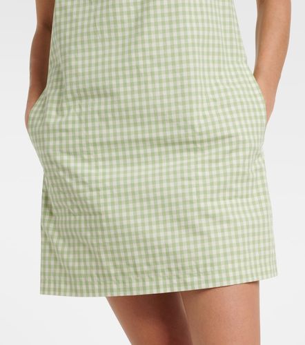 Sloan gingham cotton-blend minidress - Simkhai - Modalova