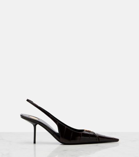 Slingback-Pumps Babylone aus Leder - Saint Laurent - Modalova