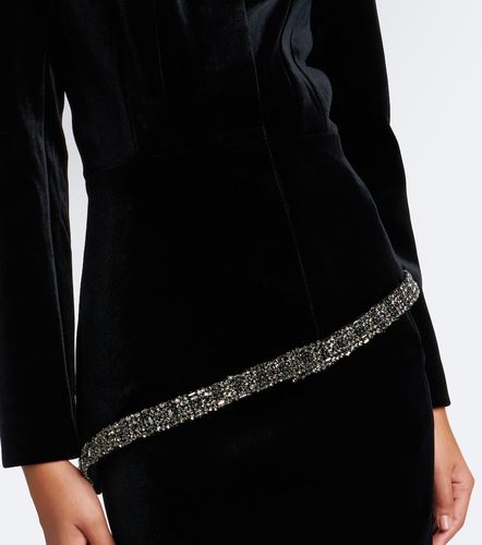 Giacca in velluto asimmetrica - Roland Mouret - Modalova