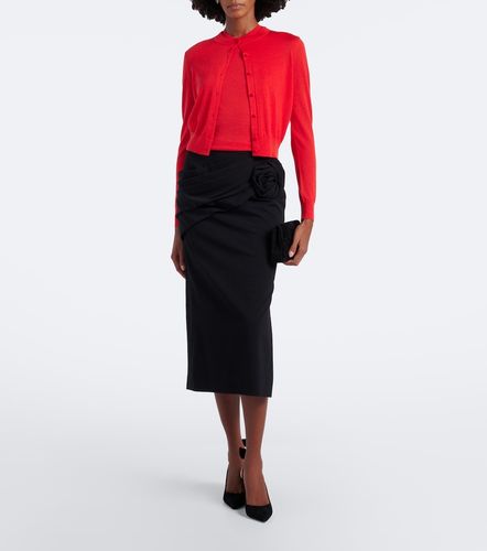 Top en mezcla de lana y seda - Carolina Herrera - Modalova