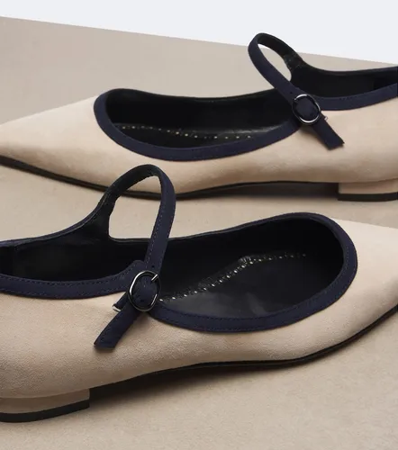 Bailarinas Perdiccamod de ante - Manolo Blahnik - Modalova