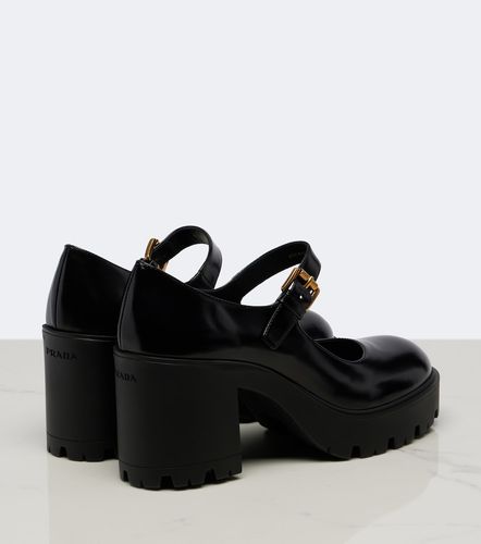 Prada Plateau-Pumps aus Leder - Prada - Modalova