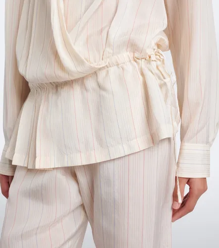 Dries Van Noten Striped wrap top - Dries Van Noten - Modalova