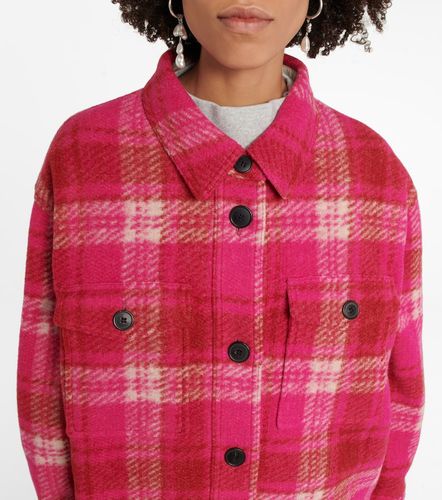 Harveli plaid wool-blend jacket - Marant Etoile - Modalova