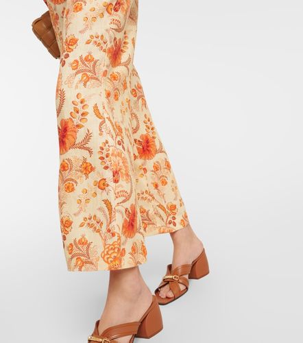 Junie cropped linen flared pants - Zimmermann - Modalova