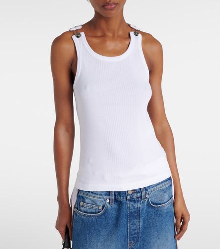 Top in jersey di cotone a coste - Jean Paul Gaultier - Modalova