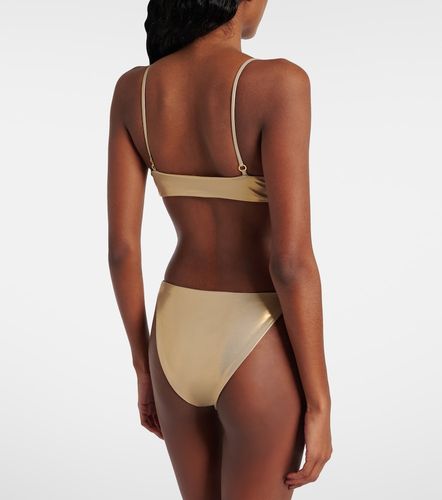 Aria metallic bikini bottoms - Jade Swim - Modalova