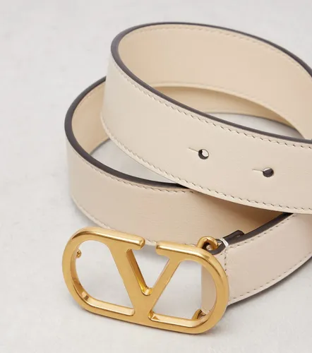 VLogo leather belt - Valentino Garavani - Modalova